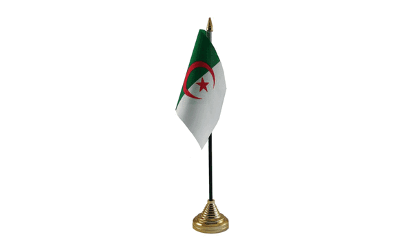 Algeria Table Flags